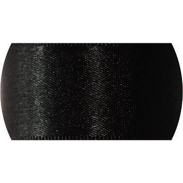 Fita de Cetim 22MM 10M Preto 219