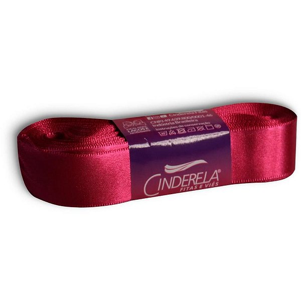Fita de Cetim 22MM 10M PINK