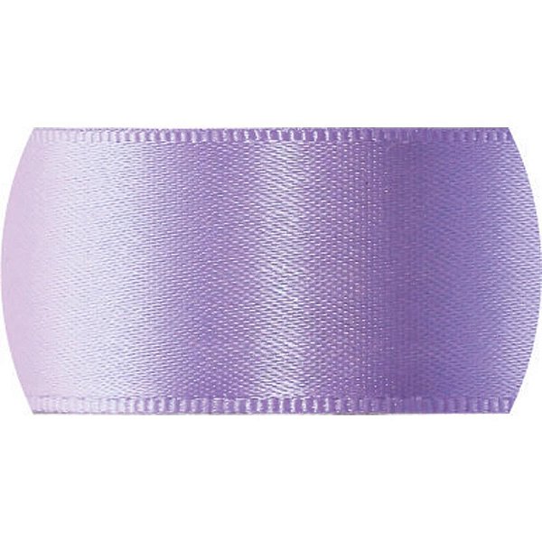 Fita de Cetim 22MM 10M Lilás 245 - Simples Face em Poliéster