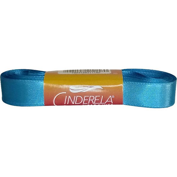 Fita de Cetim 15MM X 10M Turquesa