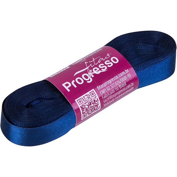 Fita de Cetim 15MM 10M Azul Marinho 215