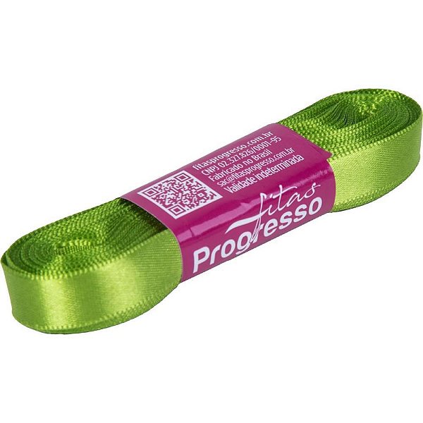 Fita de Cetim 10MM X 10M Verde Folha