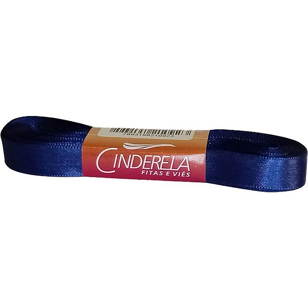 Fita de Cetim 10MM 10M Marinho