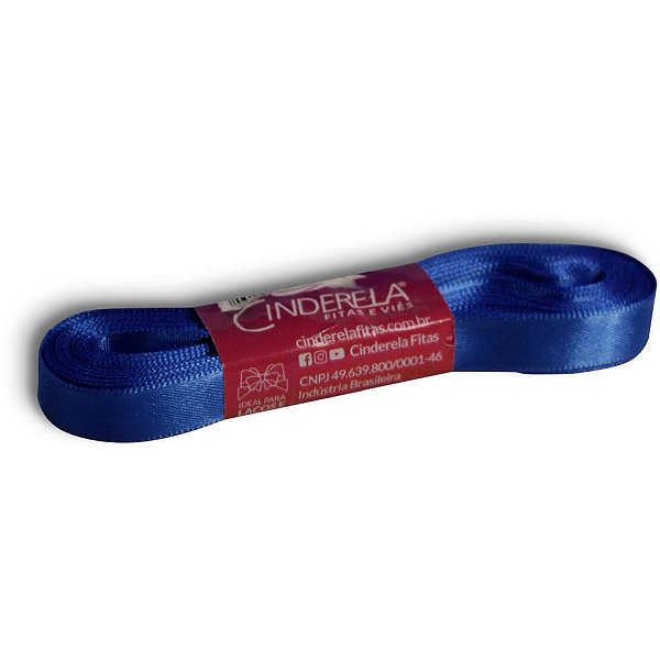 Fita de Cetim 10MM X 10M Azul Royal