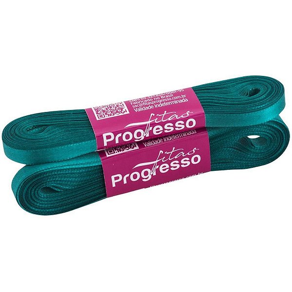 Fita de Cetim 07MM 10M Verde Botanico