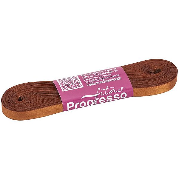 Fita de Cetim 07MM 10M Caramelo