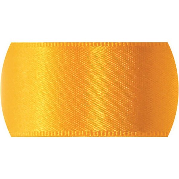 Fita de Cetim 07MM 10M Amarelo Ouro 038