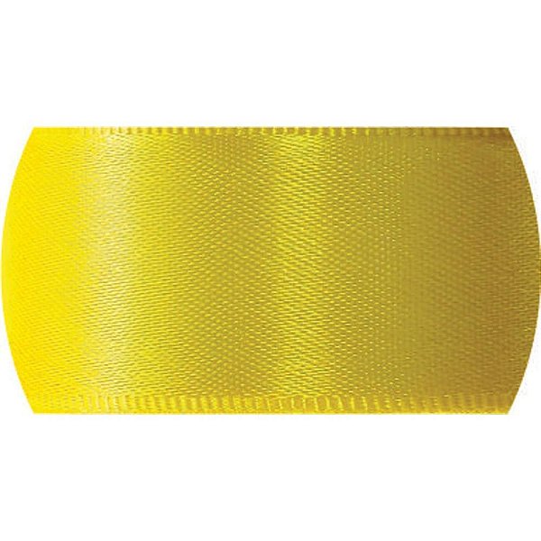 Fita de Cetim 07MM 10M Amarelo Gema 763