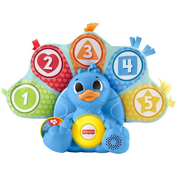 Fisher Price Infantil Linkimals Pavão Penas Coloridas