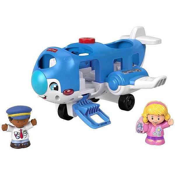 Fisher Price Entretenimento Little People Avião Veículo