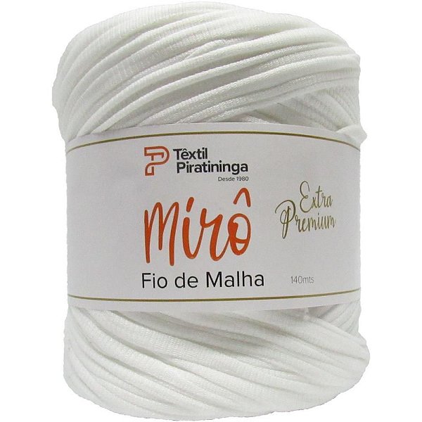 Fio de Malha Branco 140M Miro Premium