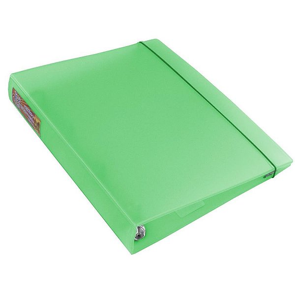 Fichário de PVC Polipropileno Verde Limão