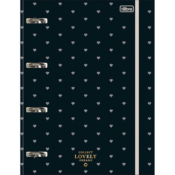 Fichário Cartonado WEST Village com Elástico 80 Folhas