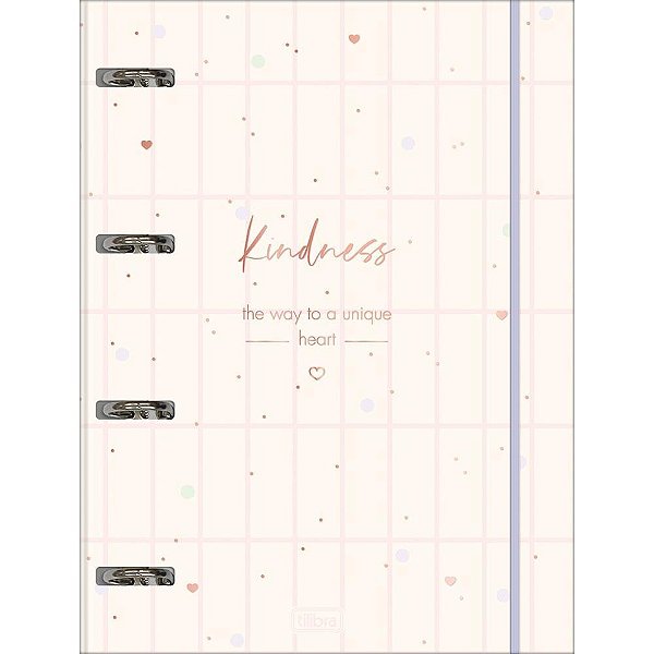 Fichário Cartonado Soho 80 Folhas com Elástico