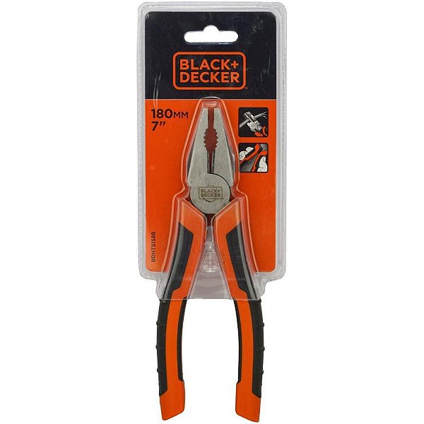 Ferramenta Manual Black+decker Alicate Universal 7 Polegadas