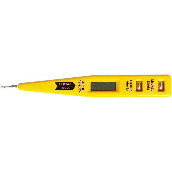 Ferramenta Diversa Teste Digital de Voltagem Corrente 12-250V