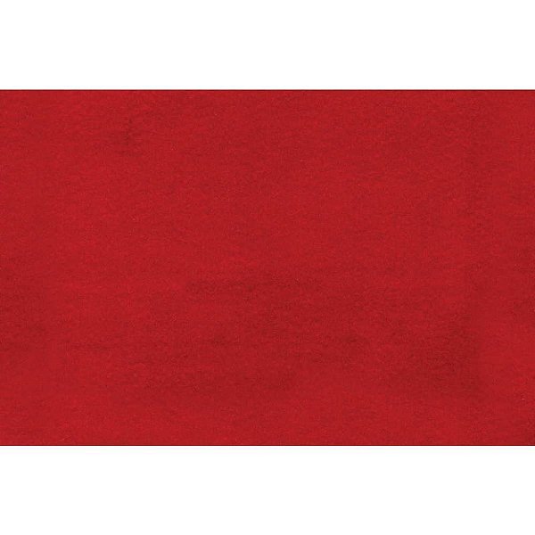Feltro Liso Santa FÉ Vermelho 1,40M REF 65 - Rolo com 10 Metros