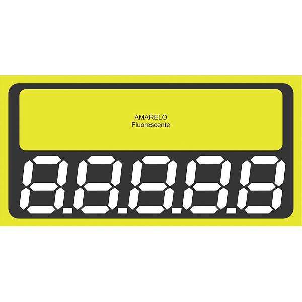 Etiqueta para Marcação de Preço PVC GD 110X55MM com 03 Unidades