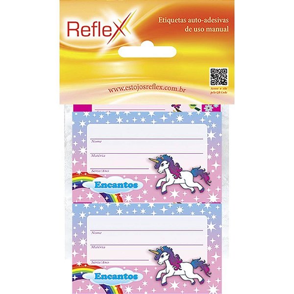 Etiqueta Escolar Decorada Feminina 50X80CM PCT com 08