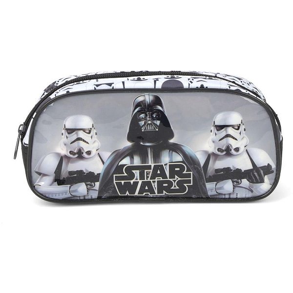 Estojo Tecido STAR WARS GD 1ZÍPER BR