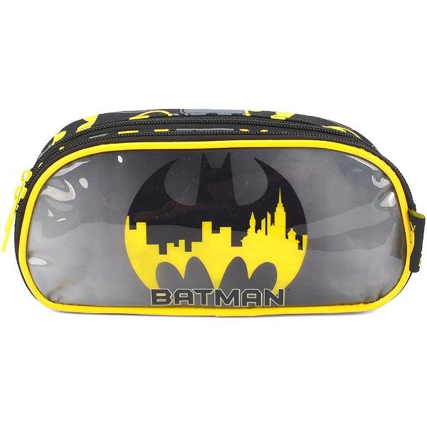 Estojo Tecido Batman GD 2ZÍPERES AM