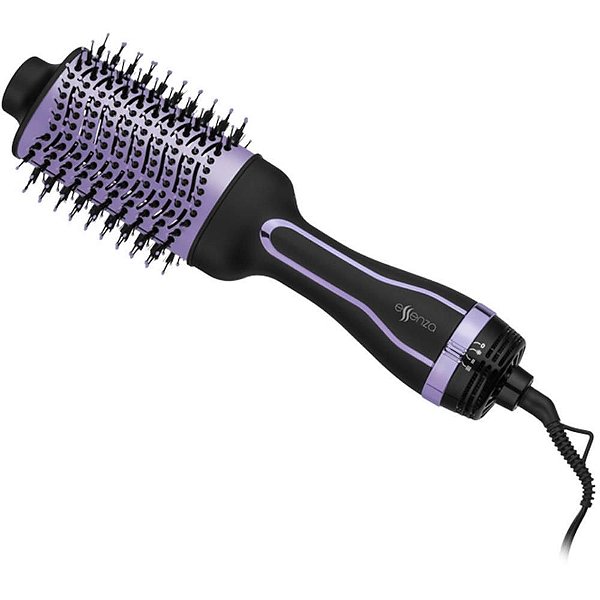 Escova de Cabelo Alisadora Bivolt 1350W Lilás
