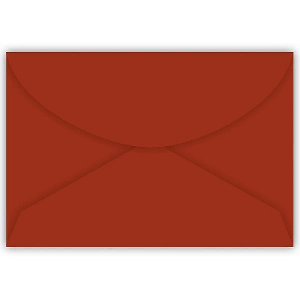 Envelope para Cartão de Visita Colorido Vinho Color PLUS 80G Caixa com 100 Unidades