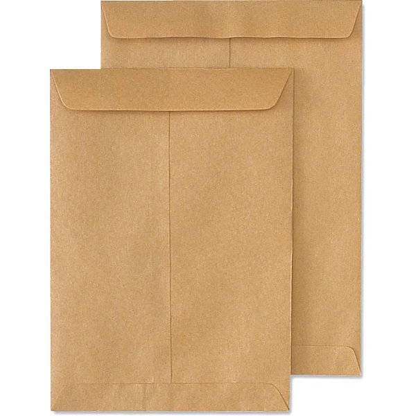 Envelope Saco Natural 200X280MM 80G - Caixa com 250 Unidades