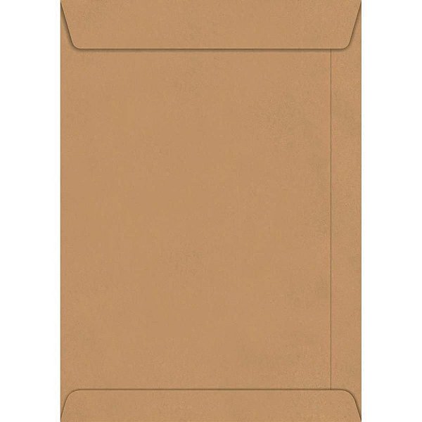 Envelope Saco Natural 185X248MM 80G - Caixa com 250 Unidades