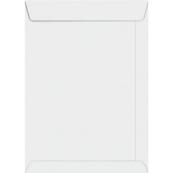 Envelope Saco Branco 370X450MM 90G/M² - Caixa com 250 Unidades
