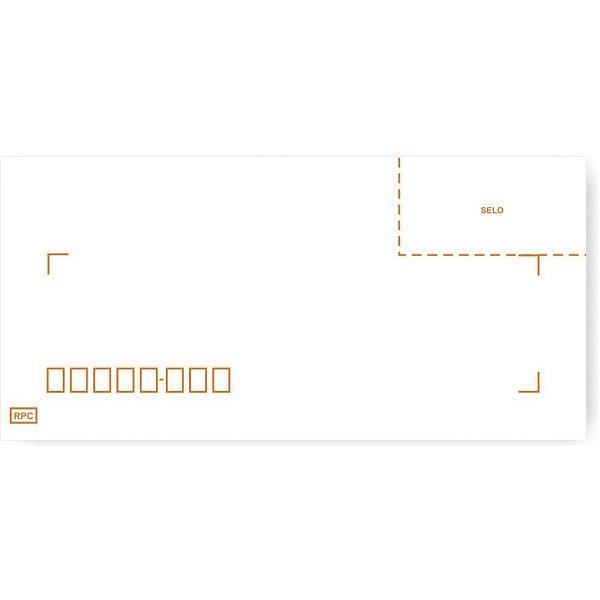 Envelope Ofício 114X229 63GRS com RPC CX com 1000