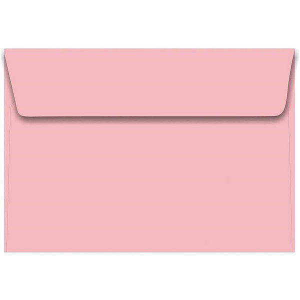 Envelope Convite Colorido 162X229MM Rosa CLCPLUS 80G - Caixa com 100 Unidades