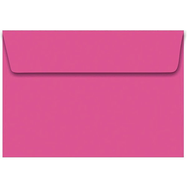 Envelope Convite Colorido 162X229MM PINK C.PLUS 80G CX com 100
