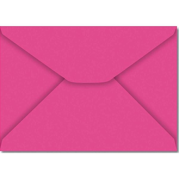 Envelope Carta Colorido 114X162MM PINK 85G - Caixa com 100