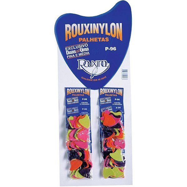 Encordoamento Palheta Rouxinylon Colorida - Pacote com 12