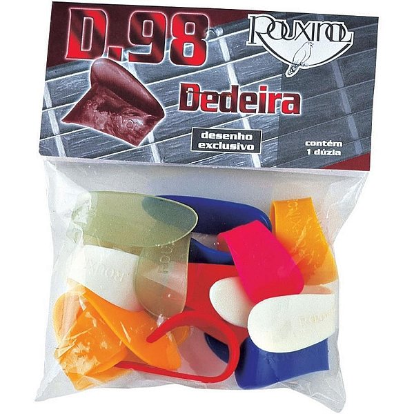 Encordoamento Dedeira Rouxinol Colorida - Pacote com 12 Unidades