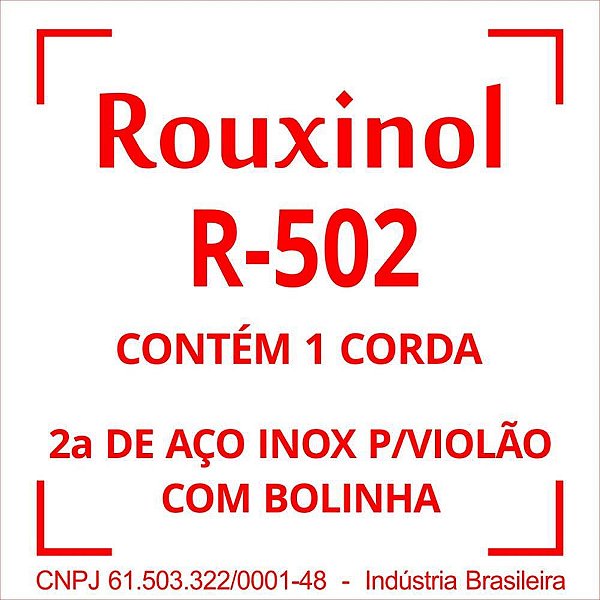 Encordoamento AÇO Inoxidável 2SI (R50) com BOL PCT com 24