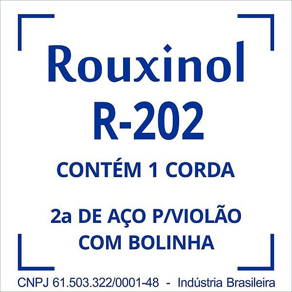 Encordoamento AÇO Inoxidável 2SI (R20) com BOL PCT com 24