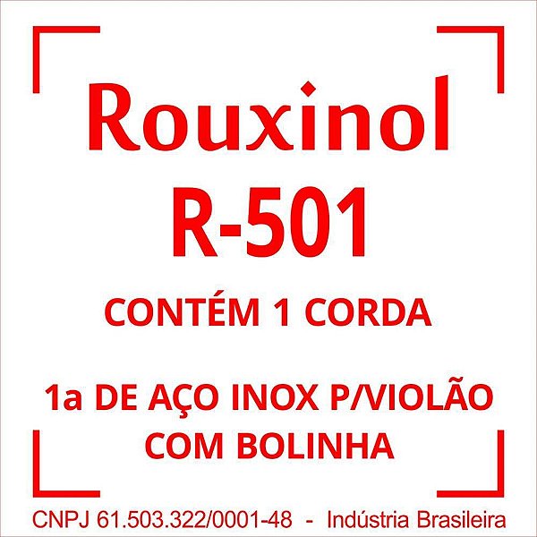 Encordoamento AÇO Inoxidável 1MI (R50) com BOL PCT com 24