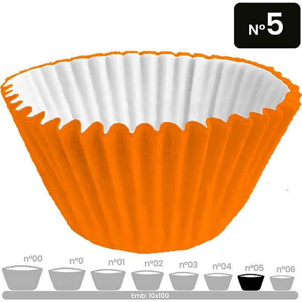 Embalagem para Doces N05 Forminha LJ 10PCTX100UN CX com 10