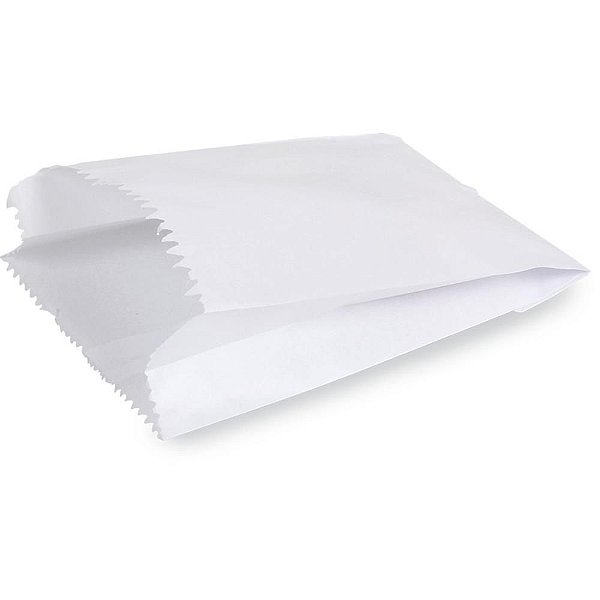 Embalagem para Alimentos Saquinho de Papel para Hambúrguer - Caixa com 500 Unidades