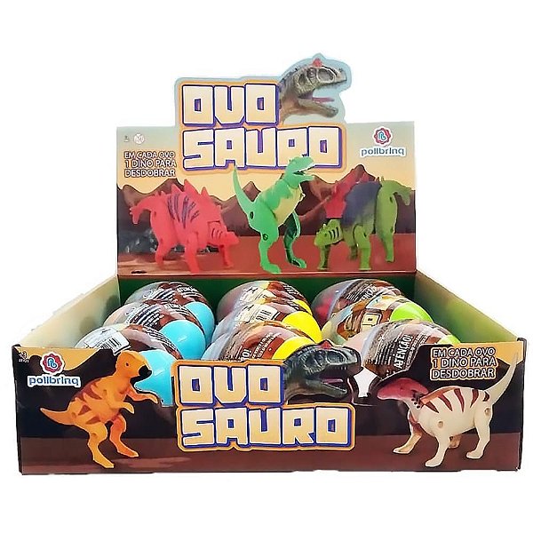 Dinossauro OVO Dino Supresa 6 Modelos SOR DPCOM 09