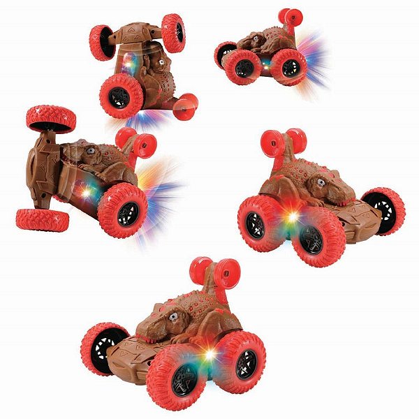 Dinossauro Dino CAR Radical com LUZ e SONS