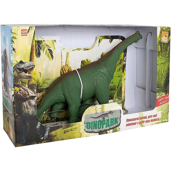 Dinossauro Brachiossaurus - Coleção Dinopark 18X36CM