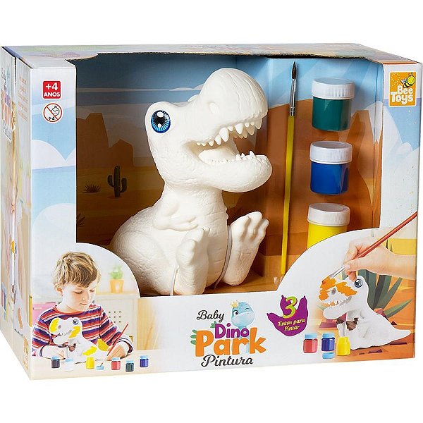 Dinossauro BABY Dino PARK para Pintura 17,5CM