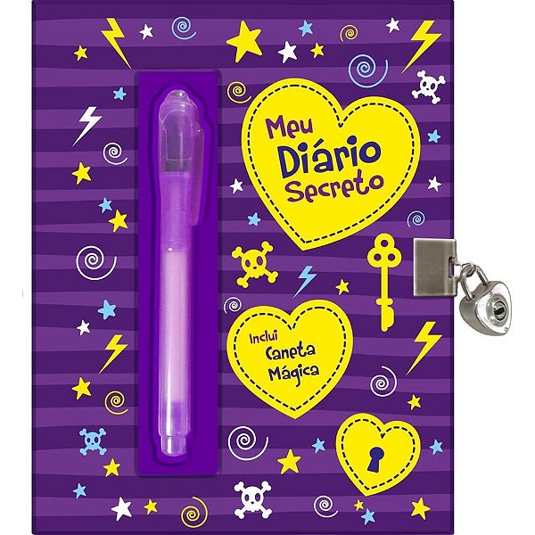 Diário Meu Diário Secreto Roxo