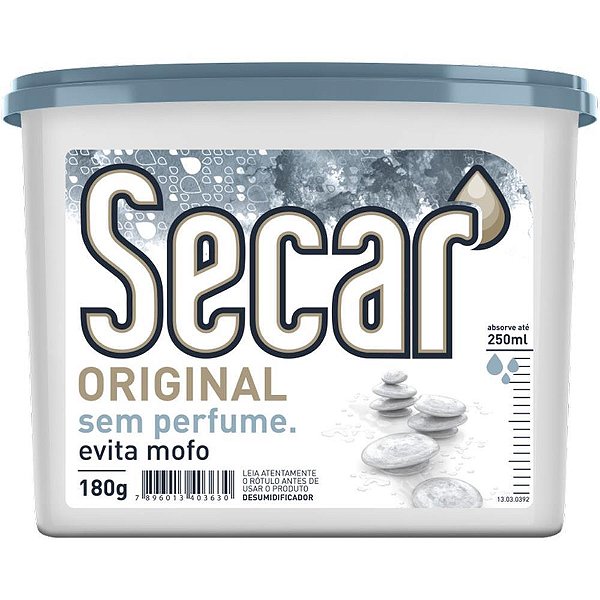 Desumidificador Secar Original sem Perfume 180G