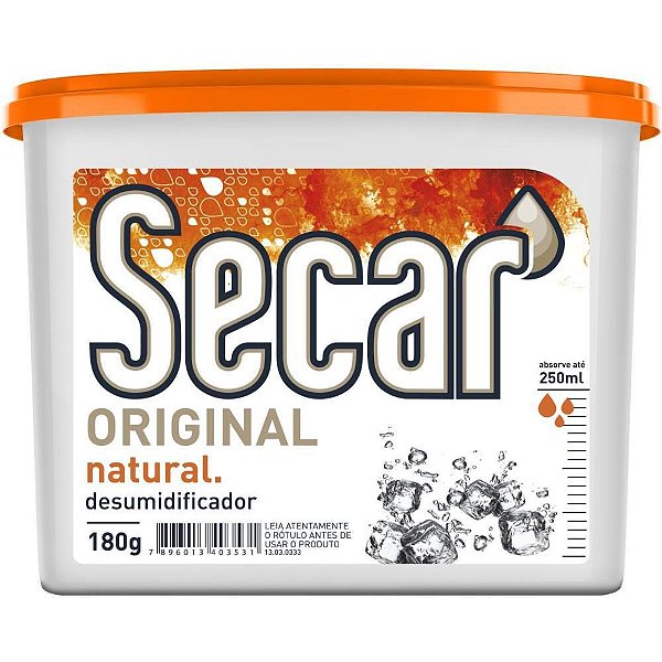 Desumidificador Secar Original Natural 180G