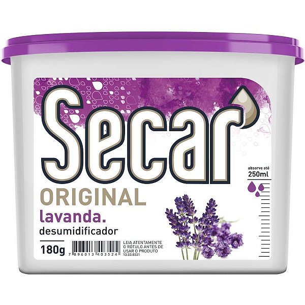 Desumidificador Secar Original Lavanda 180G
