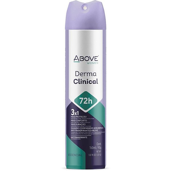 Desodorante Aerossól Above Dermaclin Women 150ML